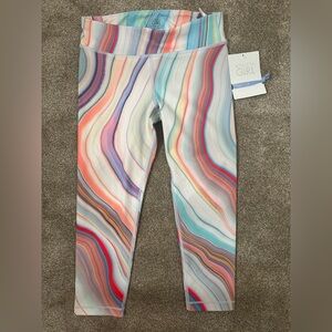 NWT Athleta Girl Chit Chat Capri Leggings